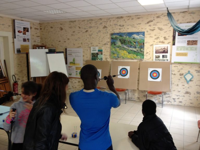 Initiation tir à la sarbacane