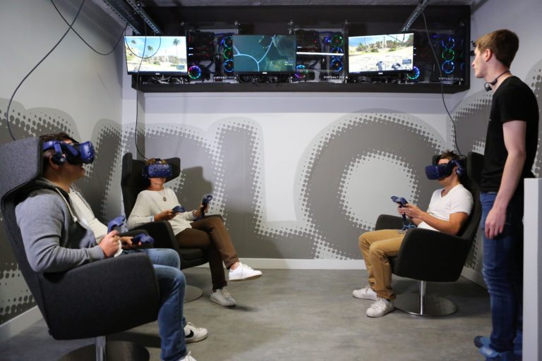 Réalité Virtuelle en équipe - Paris XI