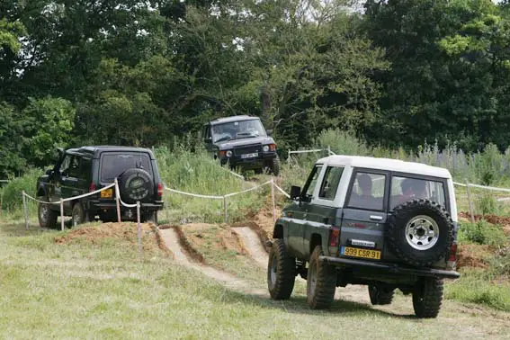 Course d'orientation en 4x4