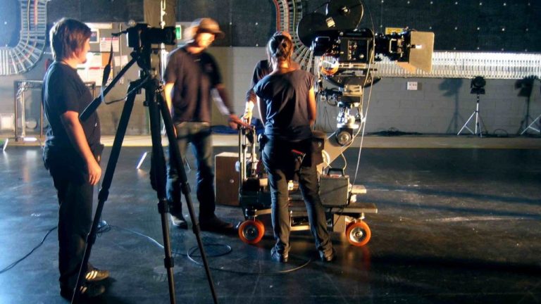 Tournage d'un film