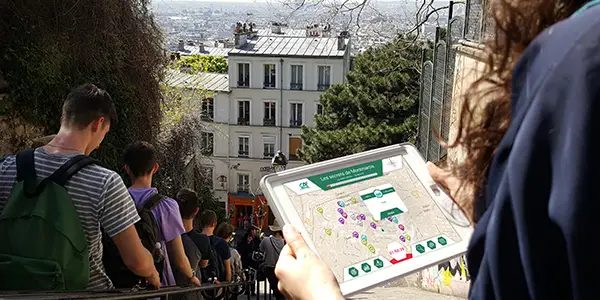 Rallye iPad à Montmartre