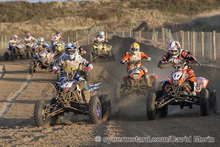 Course de relais en Quad