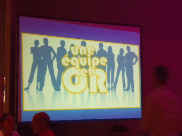 Une équipe en OR !